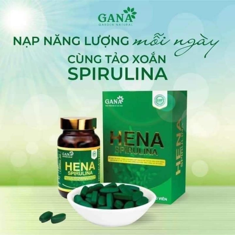 GANA - HENA Spirulina for Comprehensive Health Protection (60 tablets)