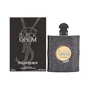 Nước hoa dạng xịt Yves Saint Laurent Eau De Parfum dành cho nữ, Black Opium, 3 Ounce