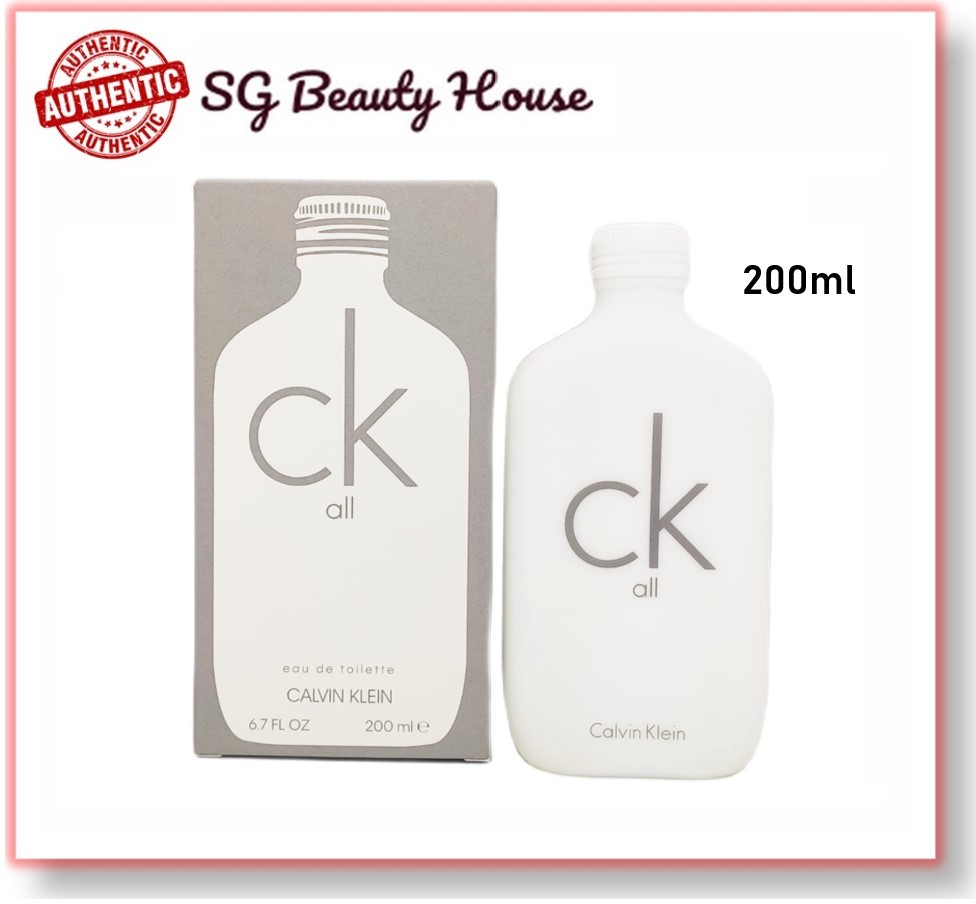 CK CALVIN KLEIN CK ALL EDT 200ML SPRAY