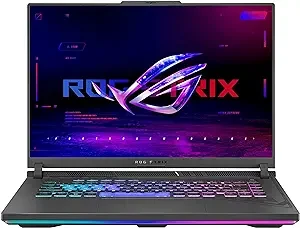 Máy tính xách tay chơi game ASUS ROG Strix G16 (2024), Màn hình 16” 16:10 FHD 165Hz, NVIDIA® GeForce RTX™ 4060, Intel Core i7-13650HX, 16GB DDR5, 1TB PCIe Gen4 SSD, Wi-Fi 6E, Windows 11, G614JV-AS74